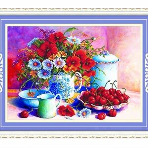 Starlit Summer Flower Diamond Art Diamond Painting Kit